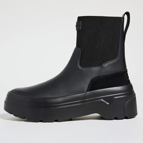 HUNTER Explorer Flatform Chelsea Boots Leather 864mn New in box 8 - Picture 6 of 11